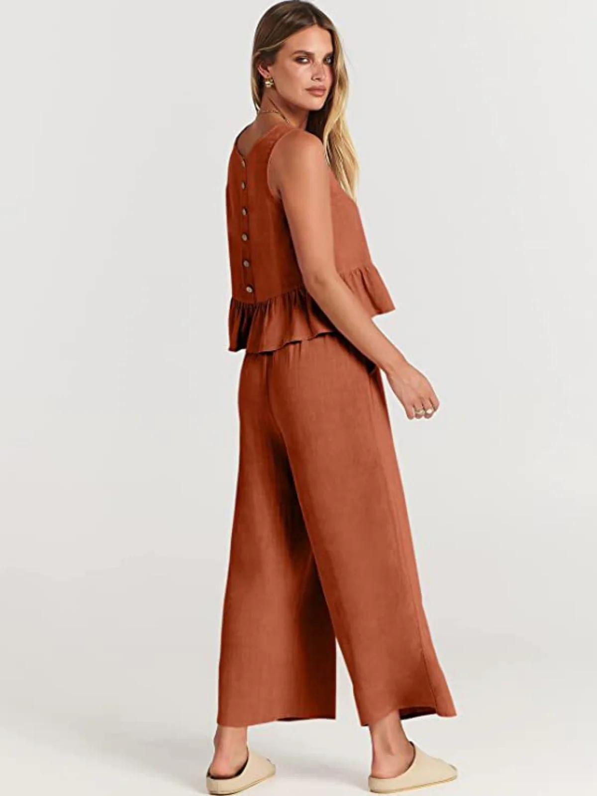 Heidi Mode | Weste Neun-Punkt-Hose Freizeitanzug - Image 11