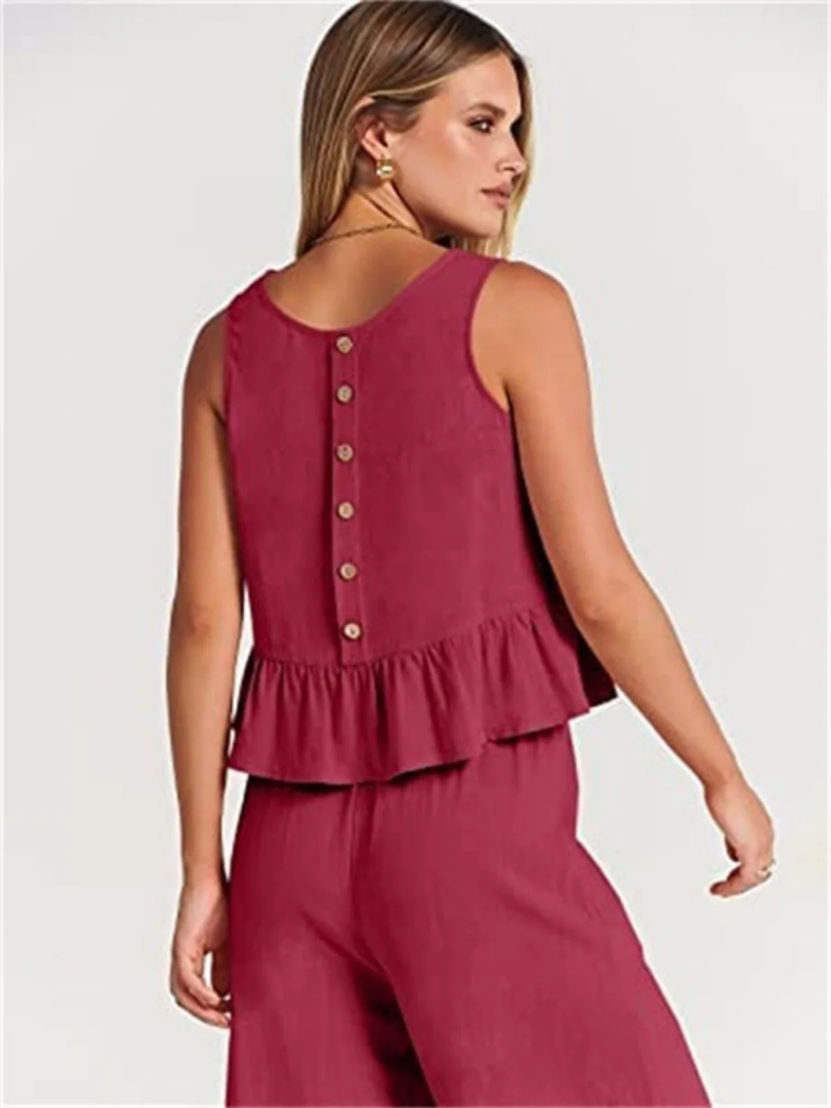 Heidi Mode | Weste Neun-Punkt-Hose Freizeitanzug - Image 14