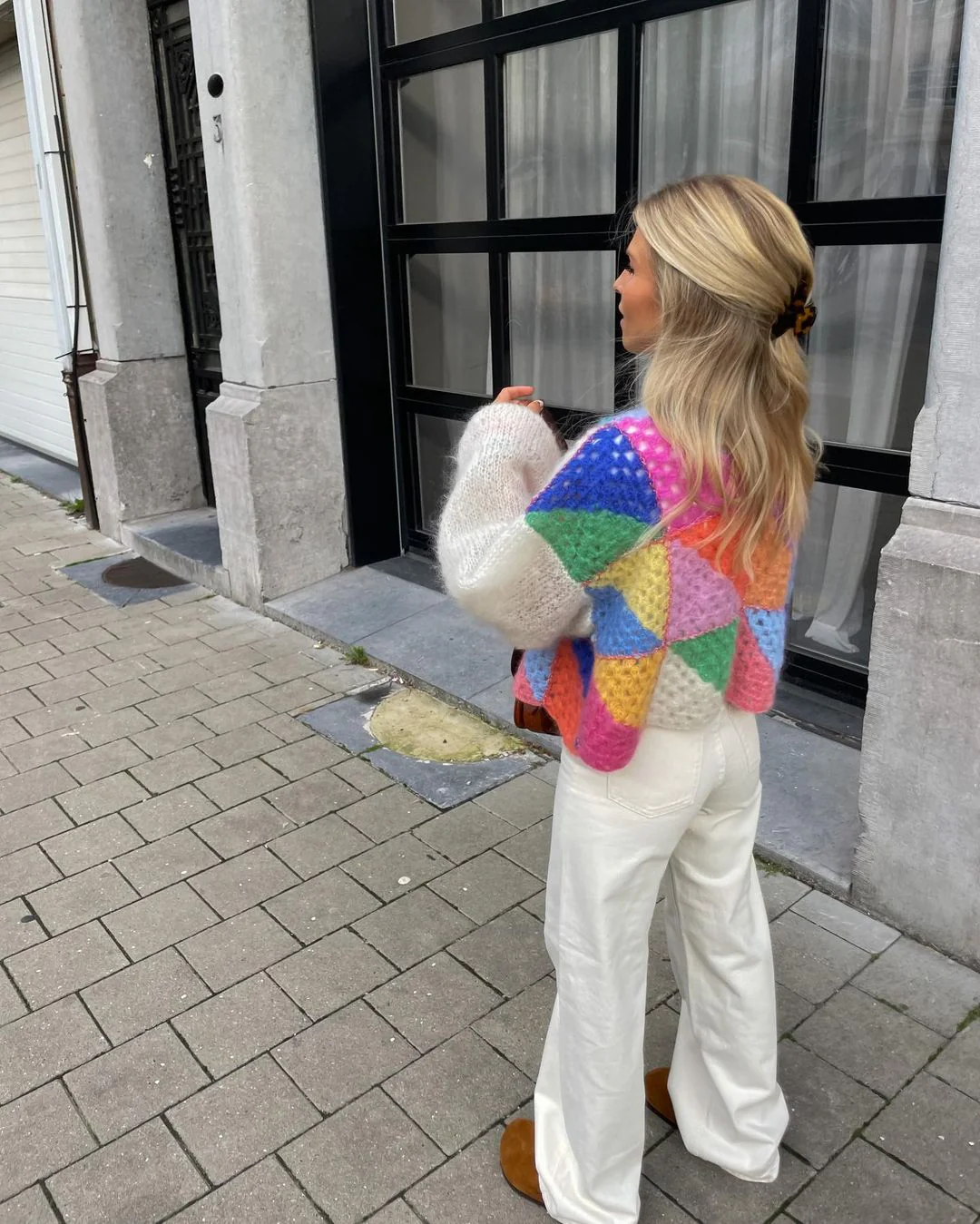 Heidi-Mode | Weste Warm Offen Grobstrickweste Strickmode für Damen - Image 6