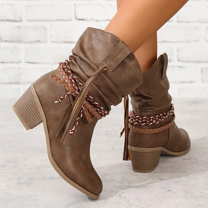 Heidi-Mode | Western-Stiefel mit Cowboy-Optik - Image 3
