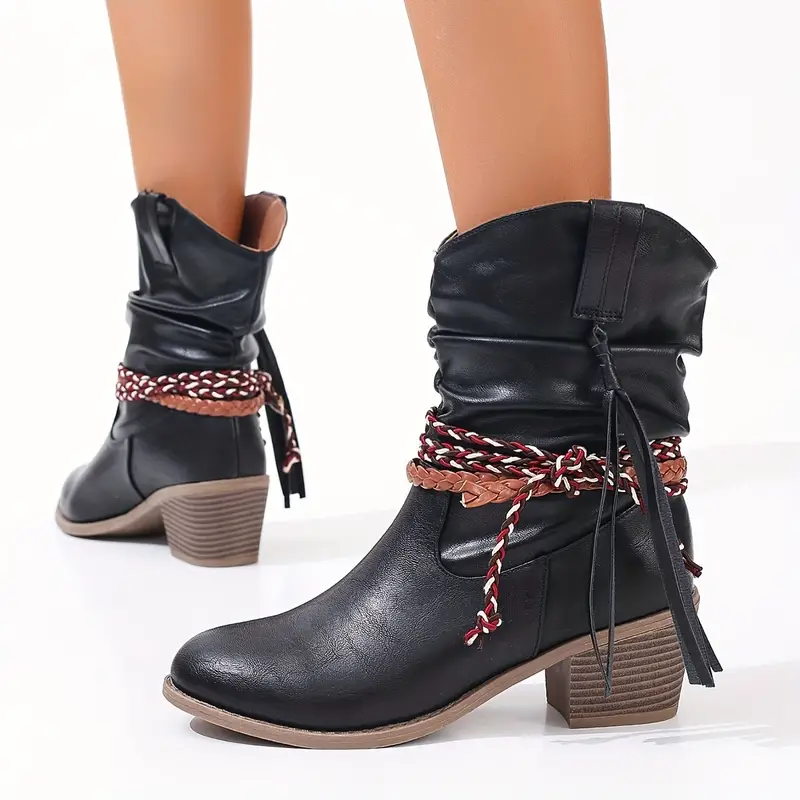 Heidi-Mode | Western-Stiefel mit Cowboy-Optik - Image 5