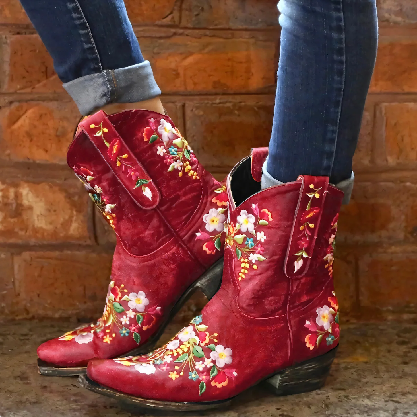 Heidi-Mode | Wetterbeständige Vintage Cowgirl-Stiefel - Image 5