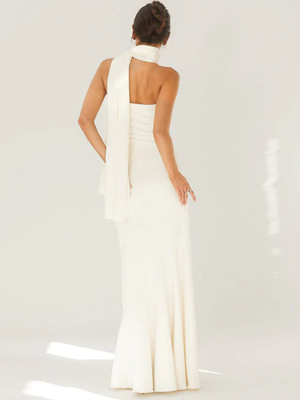 Heidi-Mode | Wickelsaum Schal Kleid - Image 7