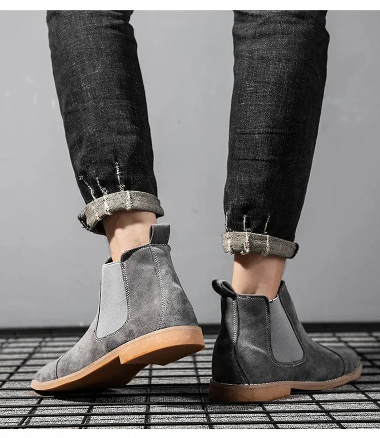 Heidi-Mode | Wildleder Chelsea Boots für Herren Stilvoll & Nachhaltig - Image 8