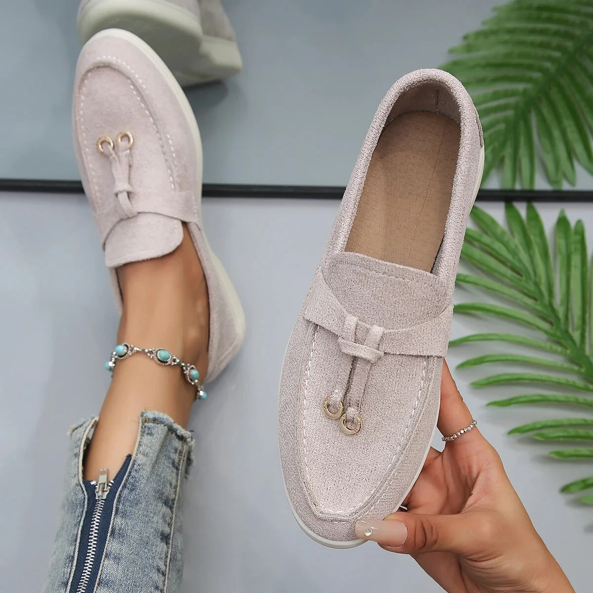 Heidi-Mode | Wildleder Loafer - Image 2