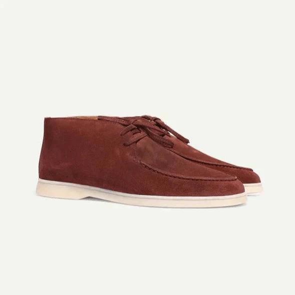 Heidi-Mode | Wildleder Schnürschuhe Herren Schuhe Formal und Lässig - Image 8