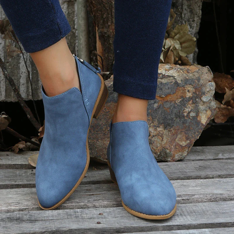 Heidi-Mode | Stylische Wildleder Stiefeletten Mit - Image 5