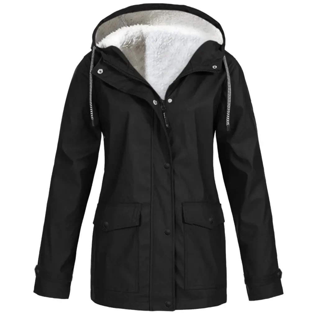 Heidi-Mode | Wind- und Wasserdichte Outdoor-Jacke mit Fleece-Futter - Image 2