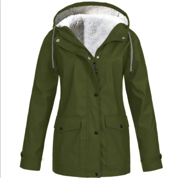 Heidi-Mode | Wind- und Wasserdichte Outdoor-Jacke mit Fleece-Futter - Image 5