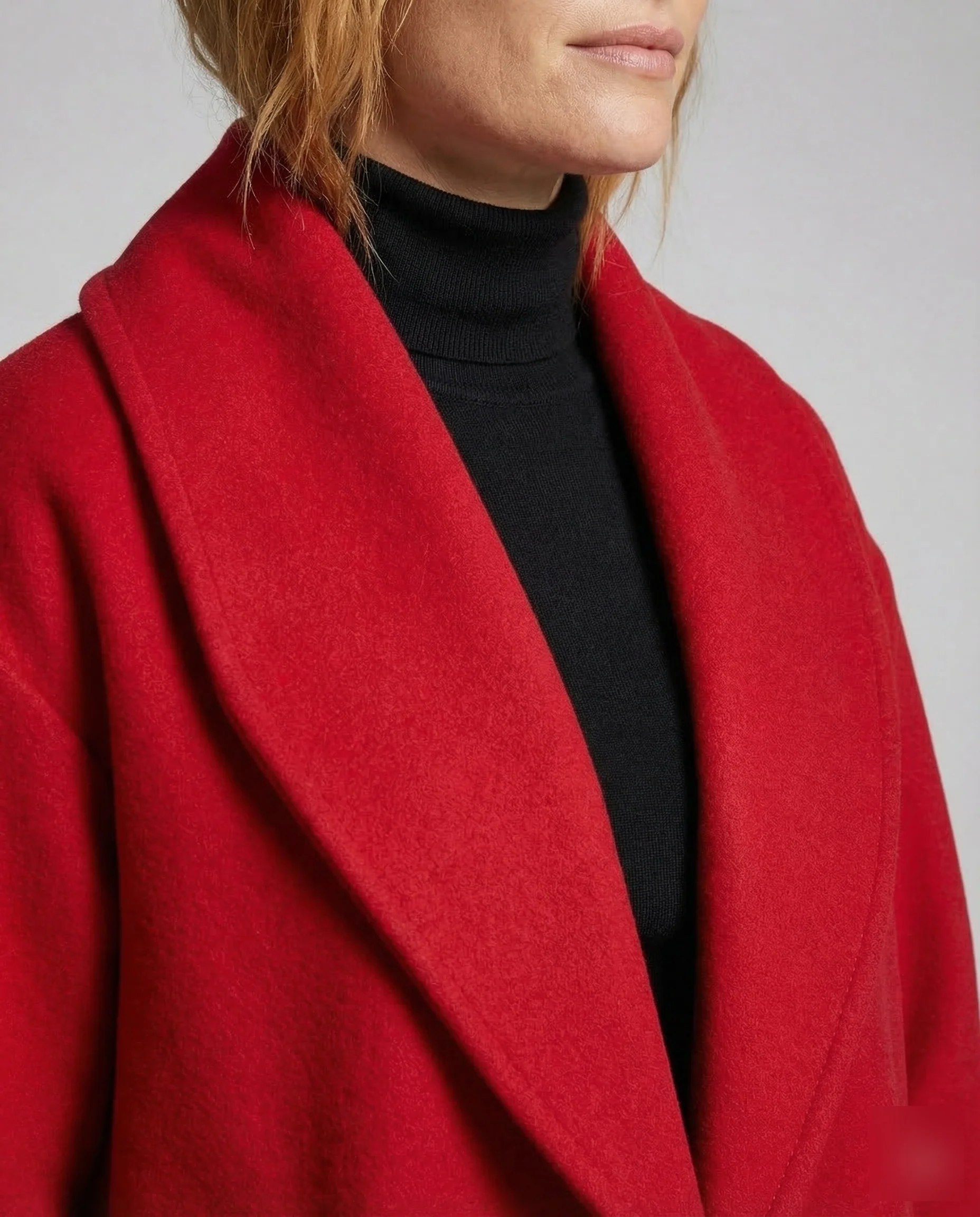 Damen Übergangsjacke mit Rundhalsausschnitt & Ein-Knopf-Verschluss | Heidi-Mode - Image 3
