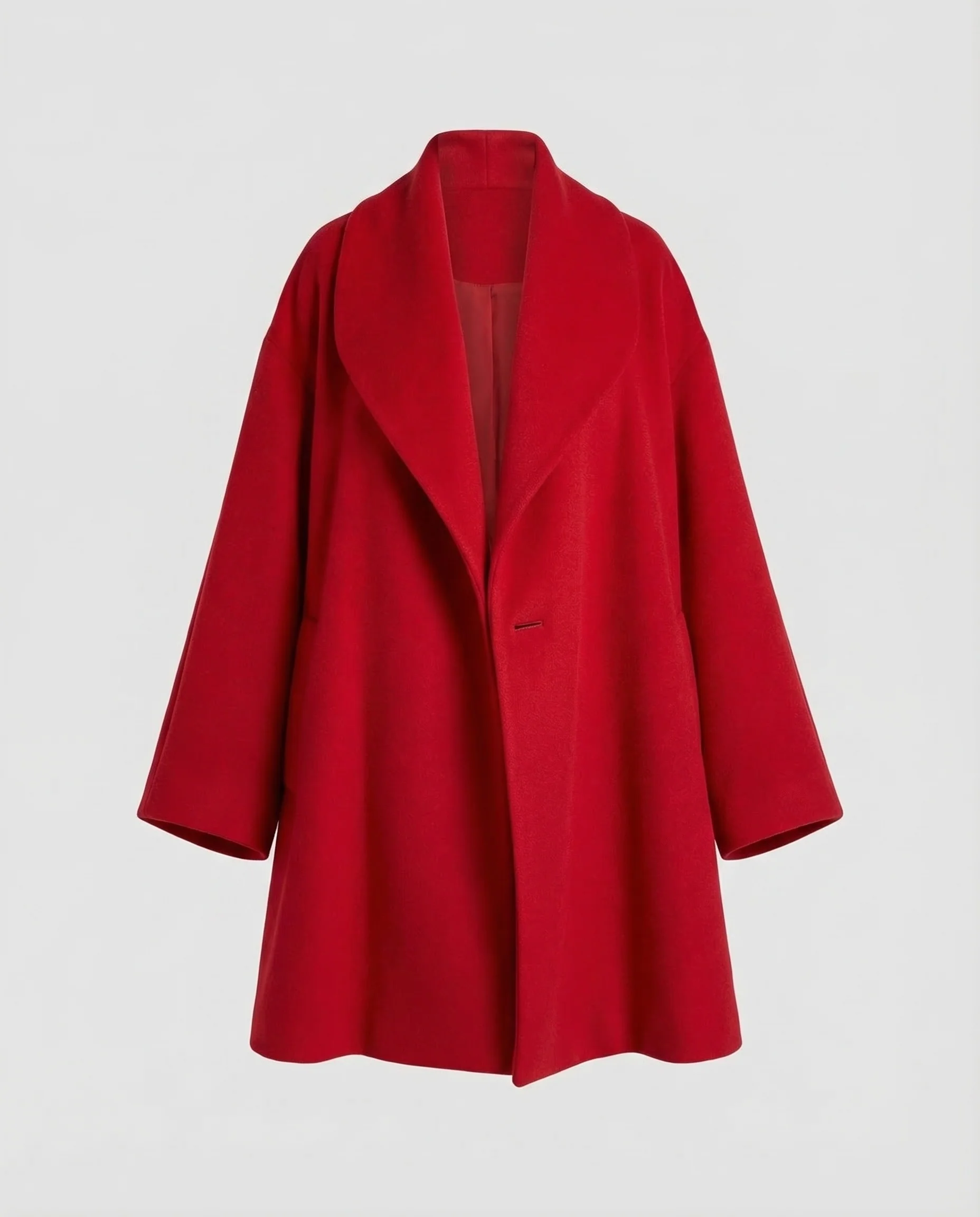 Damen Übergangsjacke mit Rundhalsausschnitt & Ein-Knopf-Verschluss | Heidi-Mode - Image 5