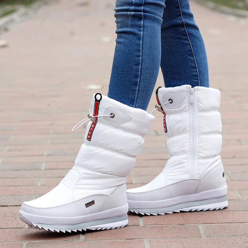 Heidi-Mode | Gefütterte Winter-Schneestiefel, Rutschfest & Wasserdicht - Image 4