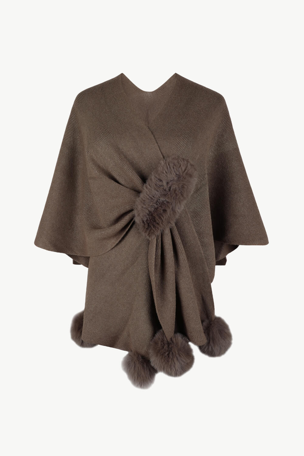 Heidi-Mode | Wollen Damen Poncho Sasha - Image 2