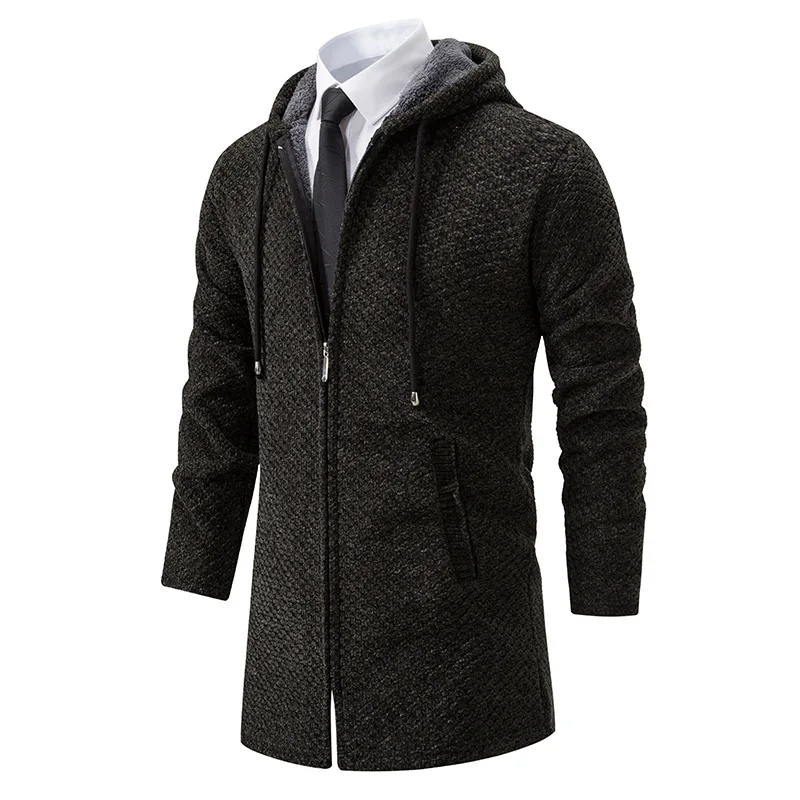 Heidi-Mode | Herren Wolljacke mit Kapuze - Image 4