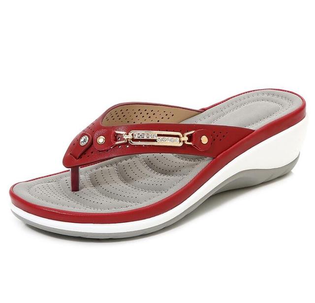 Heidi-Mode | Zehentrenner-Sandalen mit Niedrigem Absatz für Mehr Komfort - Image 14
