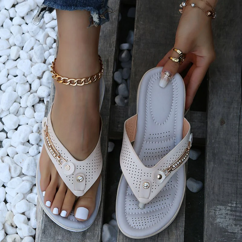 Heidi-Mode | Zehentrenner-Sandalen mit Niedrigem Absatz für Mehr Komfort - Image 8