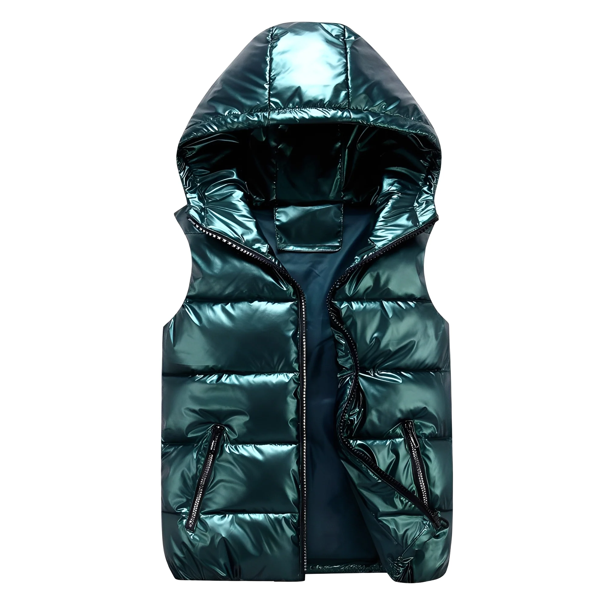 Heidi-Mode | Zeitgemäße, warme Damen-Hoodieweste - Image 3