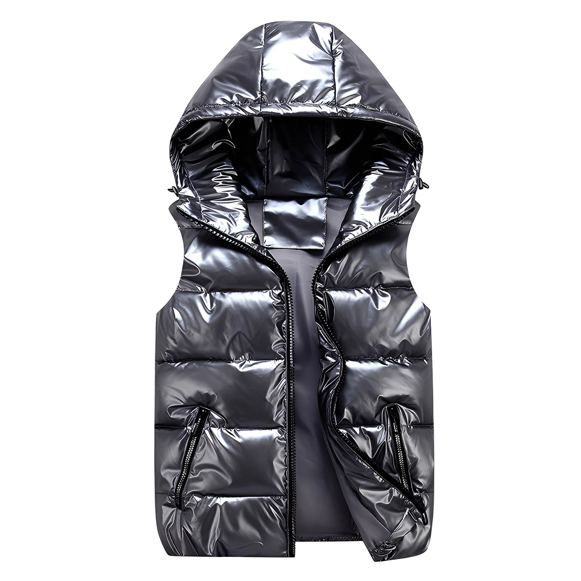 Heidi-Mode | Zeitgemäße, warme Damen-Hoodieweste - Image 4