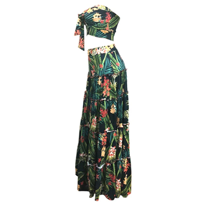 Heidi-Mode | Zwei Teile Bandeau Maxi - Image 5