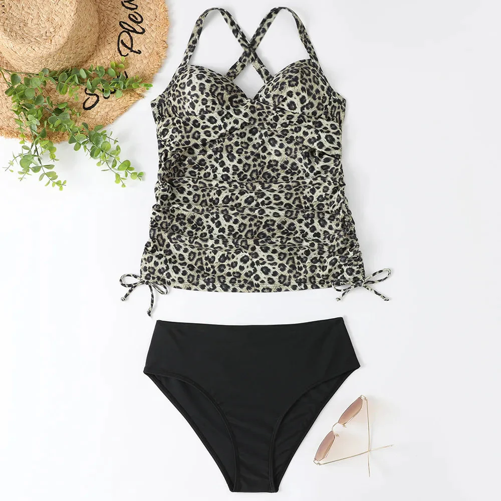 Heidi-Mode | Zweiteilige Tankini Satz Stilvoll, Bequem & Figurschmeichelnd