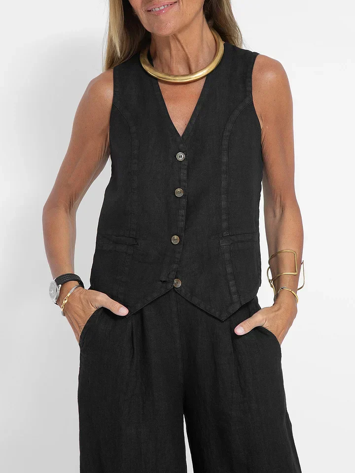 Heidi-Mode | Zweiteiliges Weste-Set für Damen - Image 2