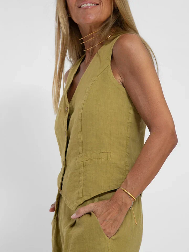 Heidi-Mode | Zweiteiliges Weste-Set für Damen - Image 3