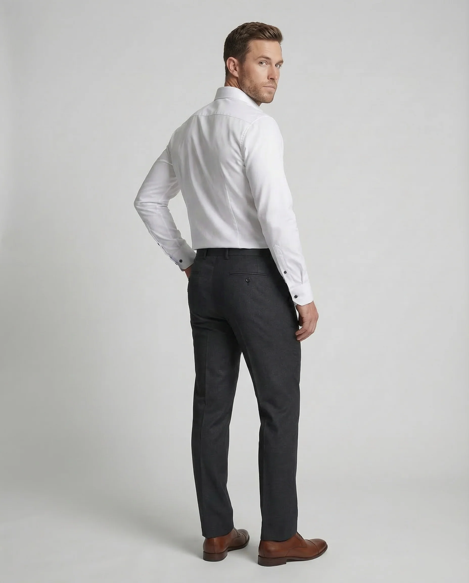 Herren Stretch Hemd aus Baumwollmischung mit Bügelfreiem Stoff & Elastischem Komfort | Heidi-Mode - Image 3