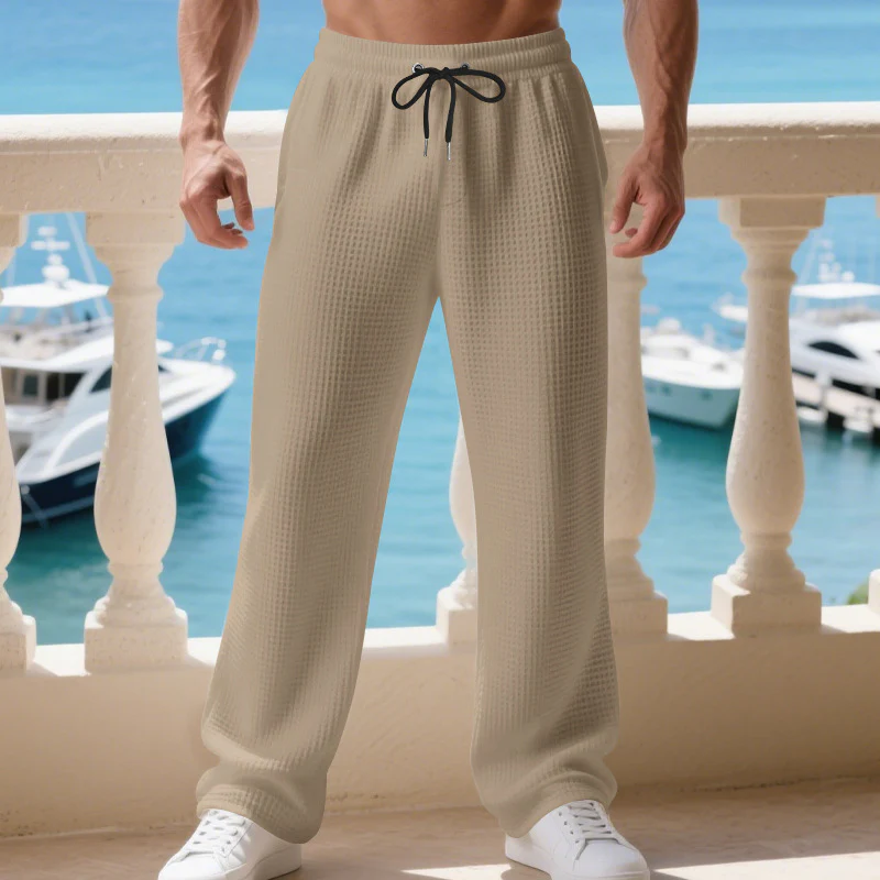 Herren bequeme Freizeithose mit atmungsaktiver Struktur Heidi-Mode - Image 2