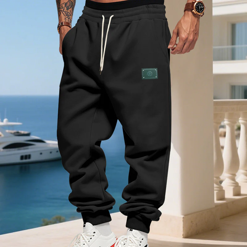 Herren bequeme Hoodie-Jogginghose mit elastischem Bund und praktischen Eingrifftaschen Heidi-Mode - Image 11