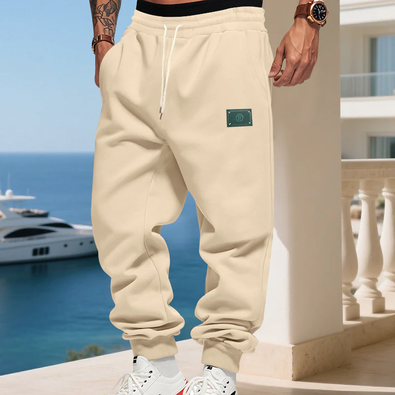 Herren bequeme Hoodie-Jogginghose mit elastischem Bund und praktischen Eingrifftaschen Heidi-Mode - Image 6