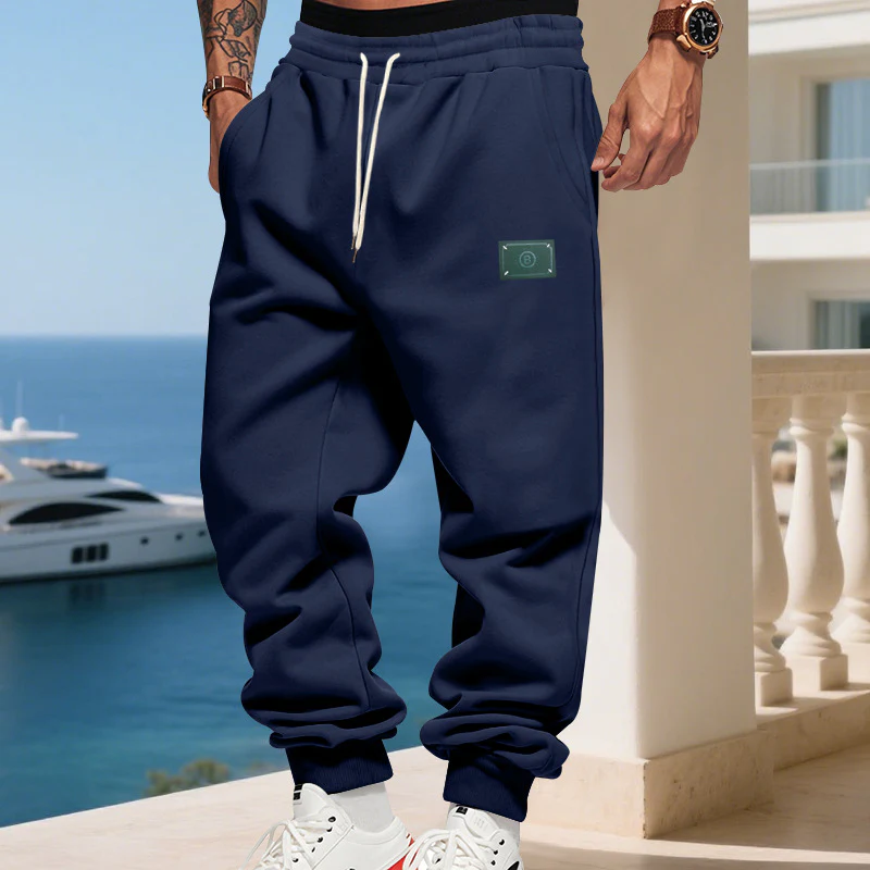 Herren bequeme Hoodie-Jogginghose mit elastischem Bund und praktischen Eingrifftaschen Heidi-Mode - Image 9