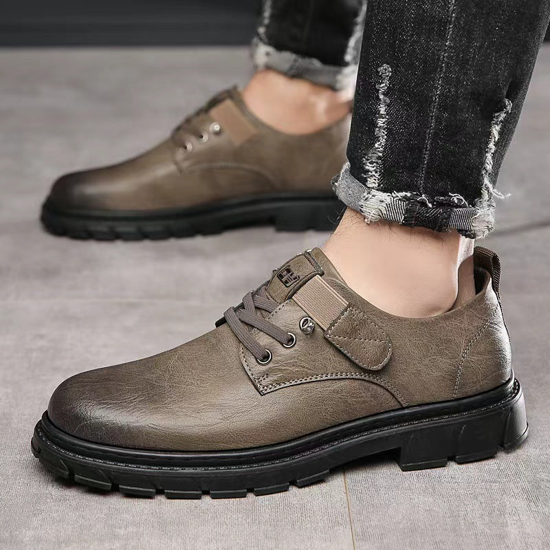 Herren bequeme Leder Schnürschuhe Heidi Mode - Image 3