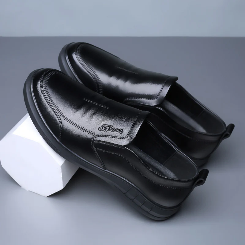 Herren bequeme Slip-On Freizeitschuhe mit komfortabler Sohle Heidi Mode - Image 2