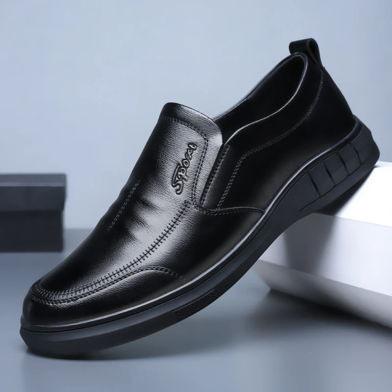 Herren bequeme Slip-On Freizeitschuhe mit komfortabler Sohle Heidi Mode - Image 6
