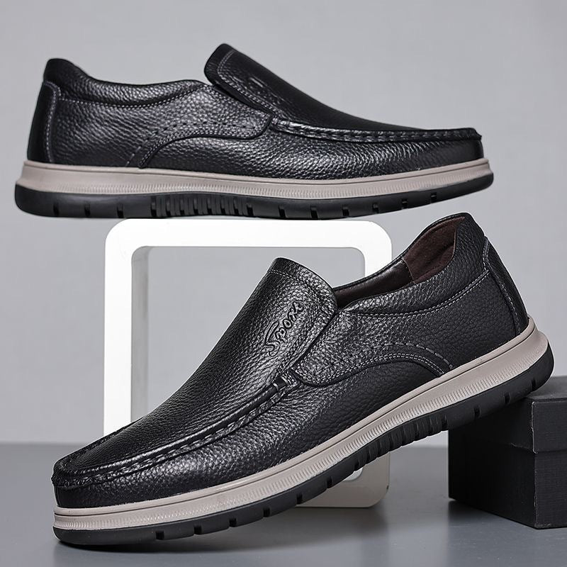 Herren Bequeme Slip-On Mokassins mit rutschfester Sohle Heidi Mode - Image 6