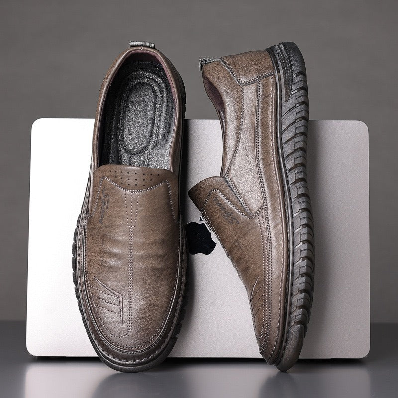 Herren Bequeme Slip-On Schuhe mit komfortabler Dämpfung Heidi Mode - Image 3
