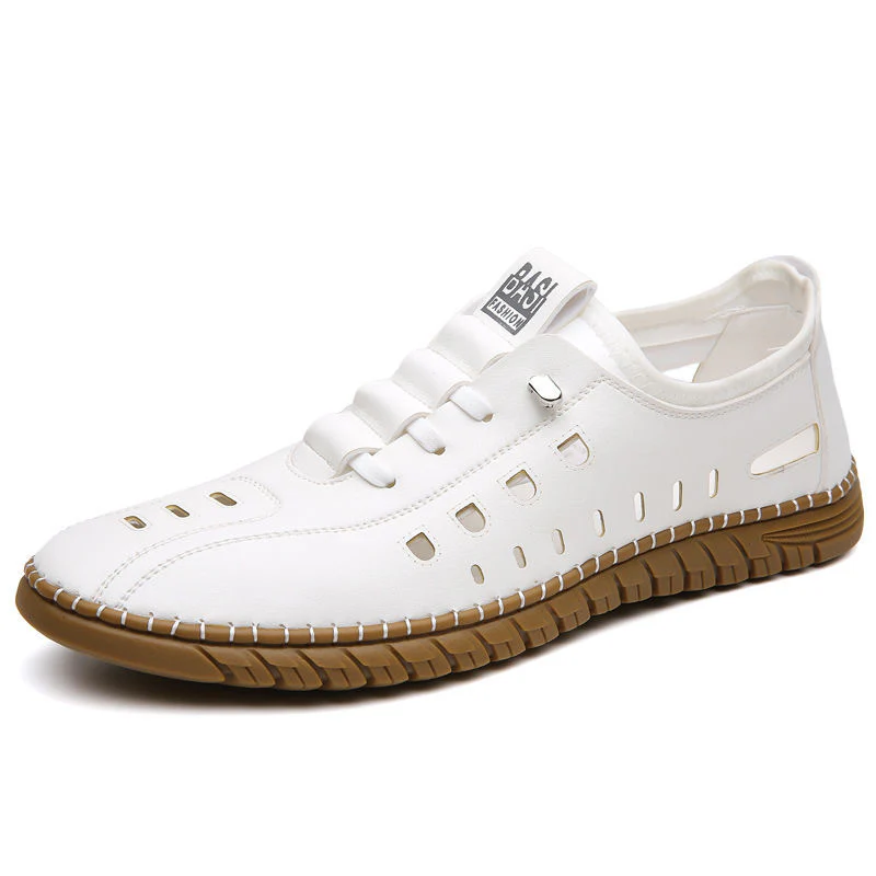 Herren Bequeme und atmungsaktive Freizeit-Sneaker mit elastischem Schnürsystem Heidi Mode - Image 5