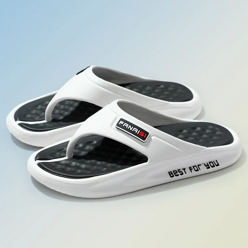 Herren Bequeme und Rutschfeste Badesandalen mit Ergonomischem Fußbett Heidi-Mode - Image 4