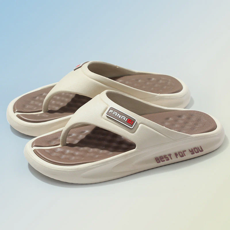Herren Bequeme und Rutschfeste Badesandalen mit Ergonomischem Fußbett Heidi-Mode - Image 5
