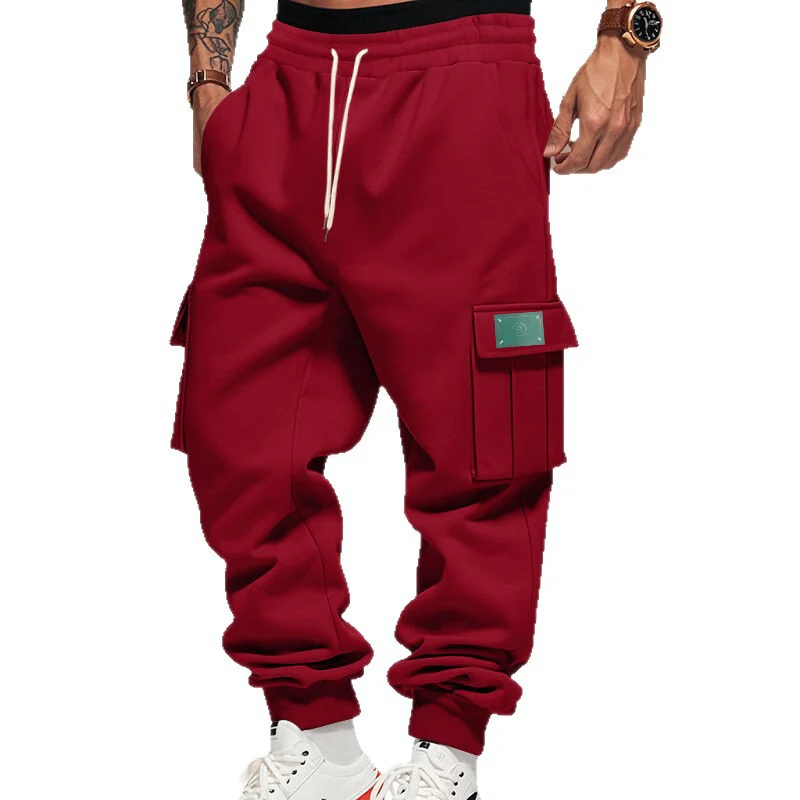 Herren Cargo-Jogginghose mit praktischen Seitentaschen und verstellbarem Kordelzug Heidi-Mode - Image 11