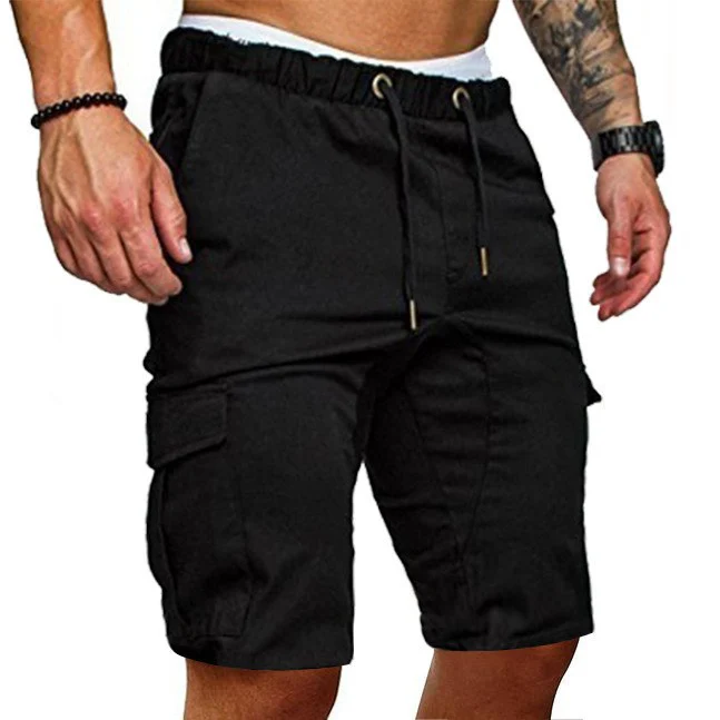 Herren Cargo-Shorts mit elastischem Bund und praktischen Taschen Heidi-Mode - Image 7