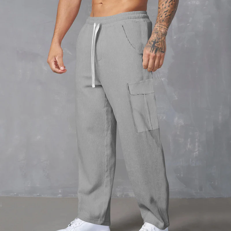 Herren Cargohose mit elastischem Bund und praktischen Taschen Heidi-Mode - Image 10