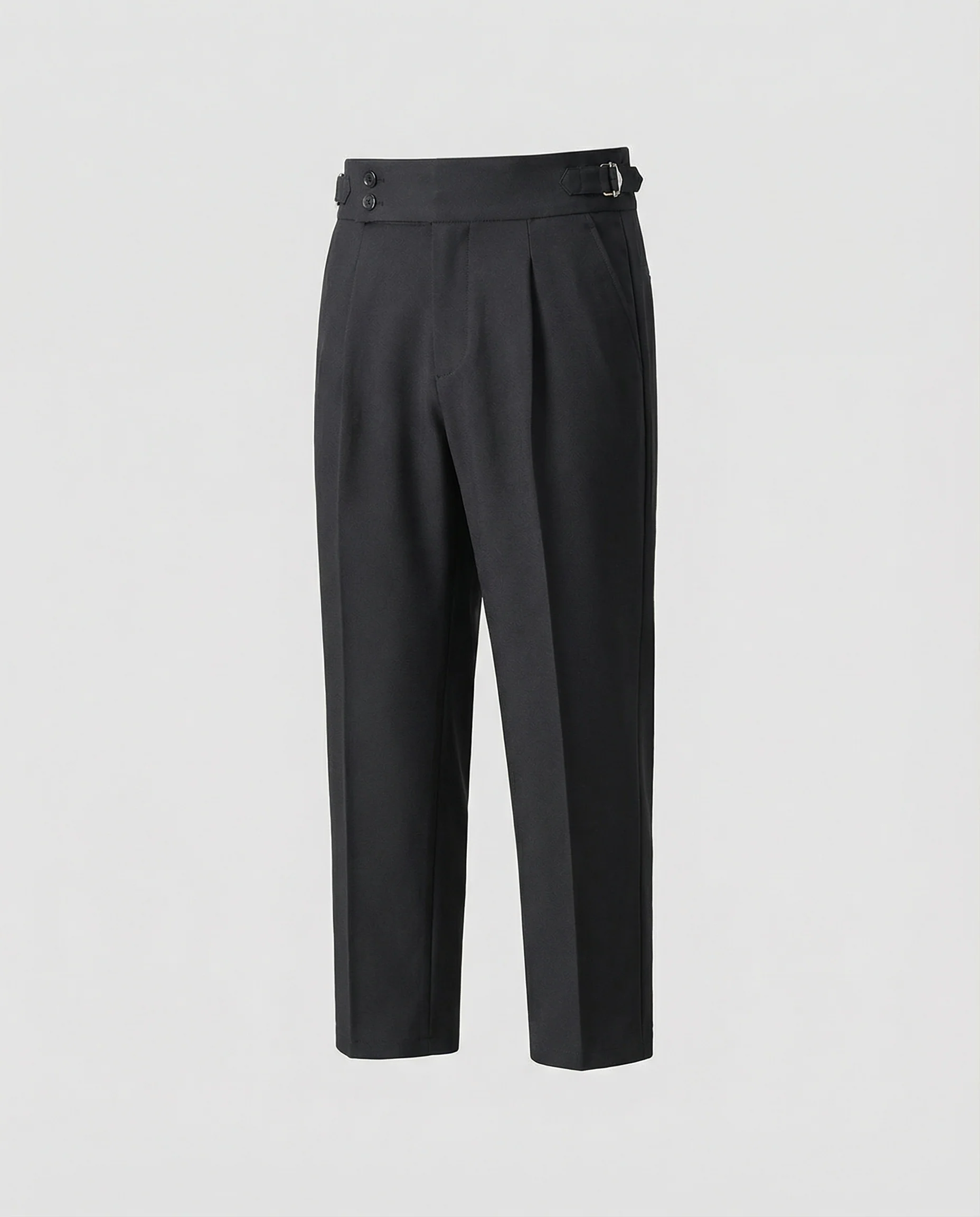 Herren Elegante Freizeithose mit hohem Bund - Image 5