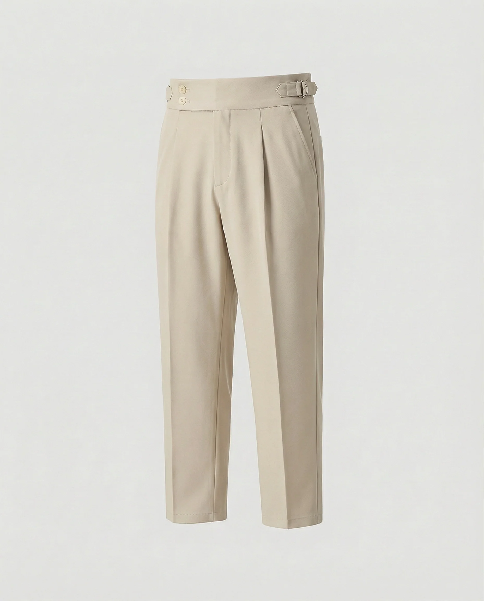 Herren Elegante Freizeithose mit hohem Bund - Image 6