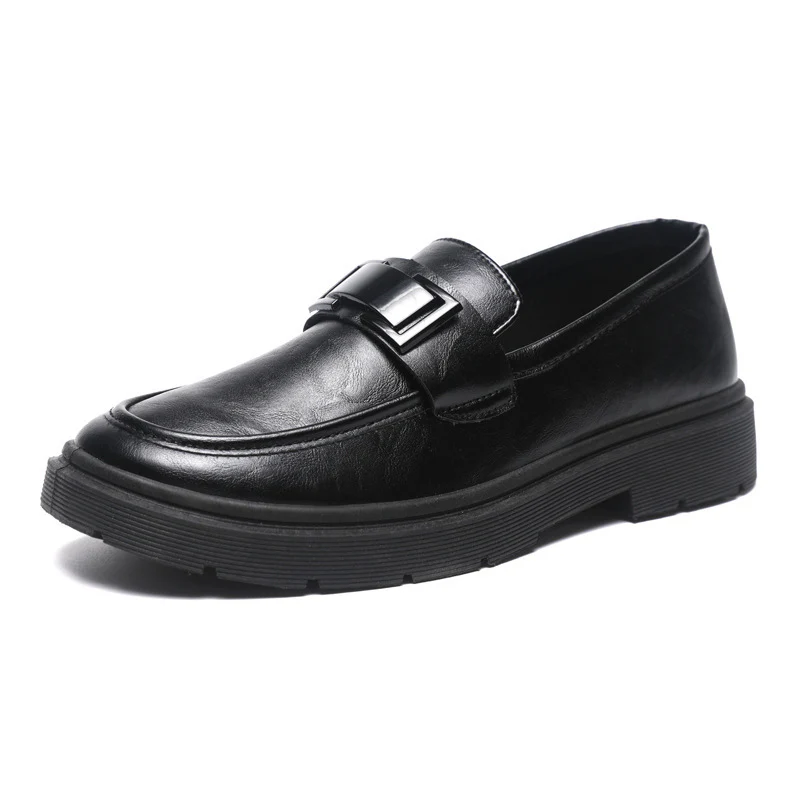 Herren Elegante Leder Slipper mit modischer Schnalle Heidi Mode - Image 5