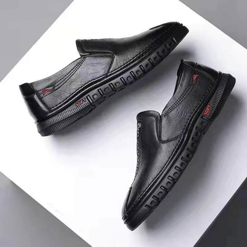 Herren Elegante Leder Slipper mit rutschfester Sohle und weichem Innenfutter Heidi Mode - Image 4