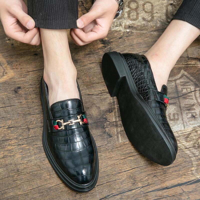 Herren Elegante Loafers aus hochwertigem Leder mit modischen Details Heidi Mode - Image 3