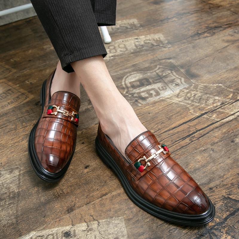 Herren Elegante Loafers aus hochwertigem Leder mit modischen Details Heidi Mode - Image 4