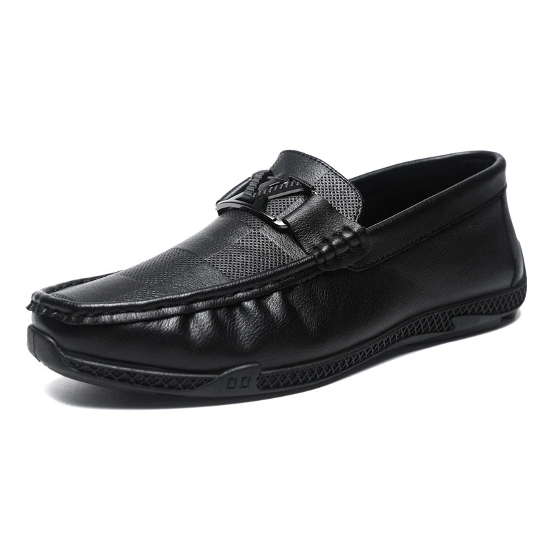 Herren Elegante Mokassins aus hochwertigem Leder mit rutschfester Sohle Heidi Mode - Image 5
