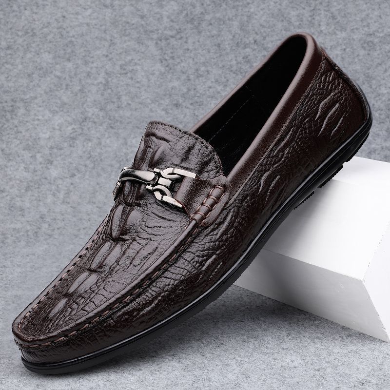Herren Elegante Mokassins aus hochwertigem Leder mit zeitlosem Design Heidi Mode - Image 2